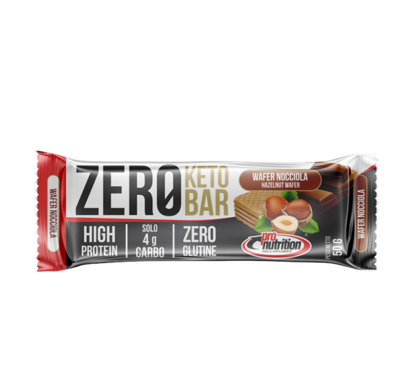 Μπάρα ZERO KETO φουντούκι   25 τεμ