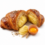Κρουασάν πολύσπορο με γέμιση κρέμα patisserie  ΚΕΤΟ 50g - Image 2