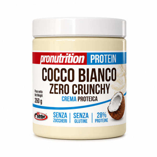 ΚΕΤΟ Πραλίνα λευκή σοκολάτα & καρύδα zero crunchy 350g