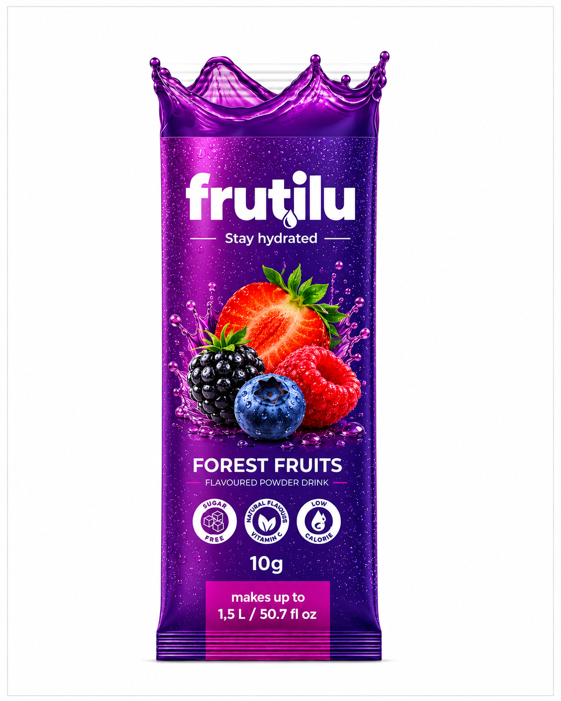 frutilu-7 Frutilu Στιγμιαίο ρόφημα φρούτα του δάσους 10g - Image 1